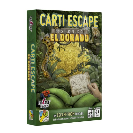 Cărți Escape: Misterul din El Dorado