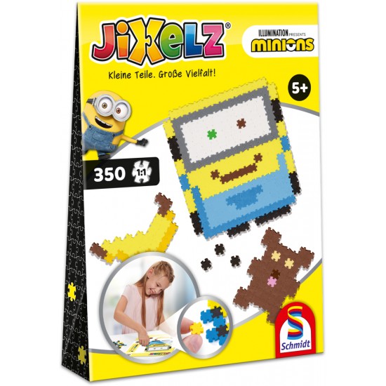 Puzzle Jixelz: Minions, 350 piese