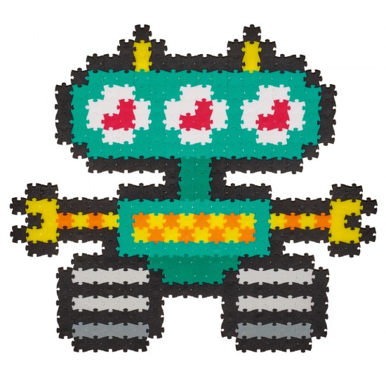 Puzzle Jixelz: Robot, 700 piese