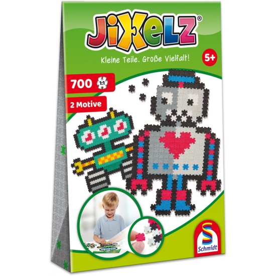 Puzzle Jixelz: Robot, 700 piese