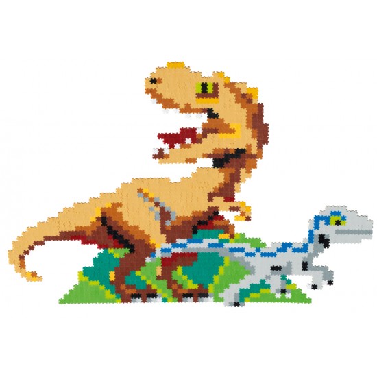Puzzle Jixelz: Jurassic World, 1500 piese