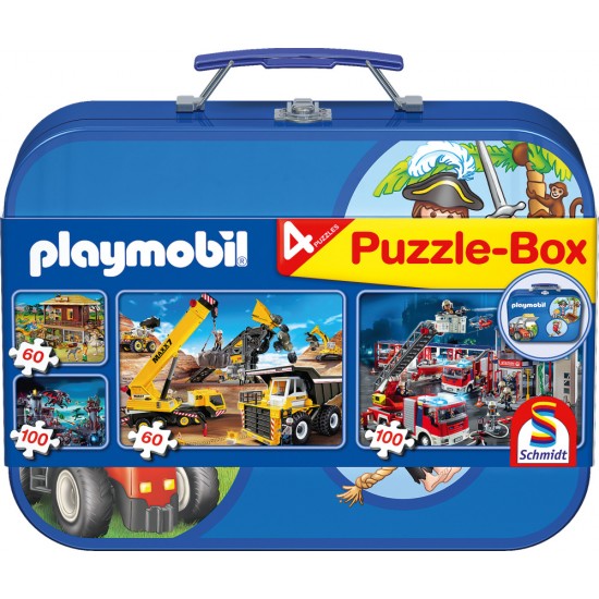 Puzzle Schmidt: playmobil - Playmobil box, 60 piese