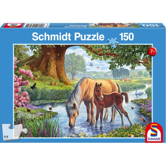 Puzzle Schmidt: Cai la pârâu, 150 piese
