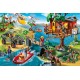 Puzzle Schmidt: playmobil - Căsuța din copac, 150 piese