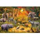 Puzzle Schmidt: Animale din Africa, 150 piese