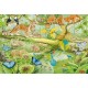 Puzzle Schmidt: Animalele din junglă, 100 piese