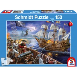 Puzzle Schmidt: Aventura Piraților, 150 piese