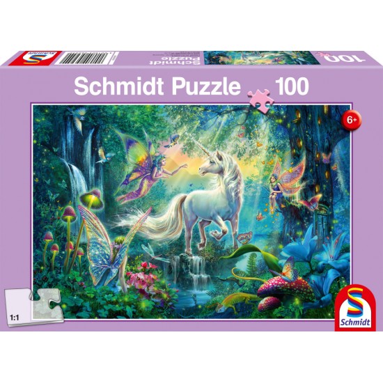 Puzzle Schmidt: Tărâmul mitic, 100 piese