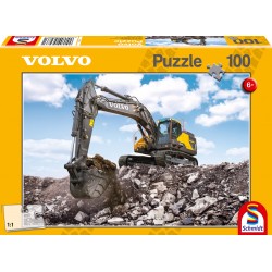 Puzzle Schmidt: Volvo - Excavator Volvo EC380E, 100 piese
