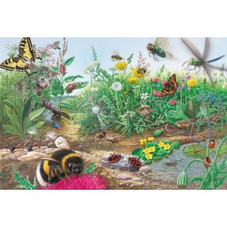 Puzzle Schmidt: Medizini - Descoperă lumea insectelor, 200 piese
