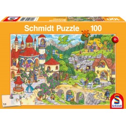 Puzzle Schmidt: Împărăție de basm, 100 piese