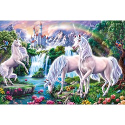 Puzzle Schmidt: Unicorni de vis, 60 piese