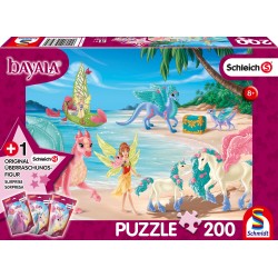 Puzzle Schmidt: Bayala - Insula dragonului, 200 piese