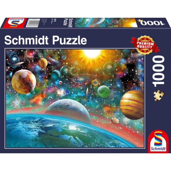 Puzzle Schmidt: Spațiul cosmic, 1000 piese