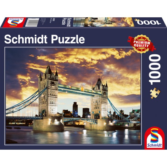 Puzzle Schmidt: Podul Londrei, 1000 piese