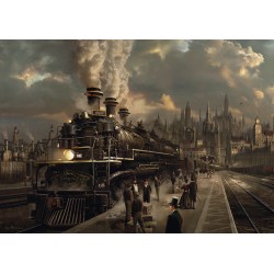 Puzzle Schmidt: Locomotiva, 1000 piese