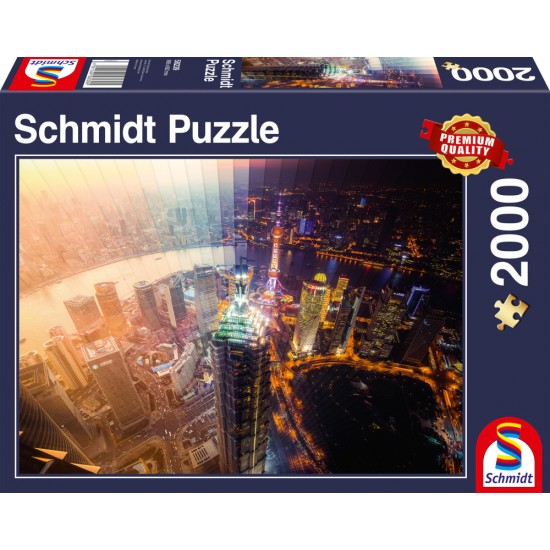 Puzzle Schmidt: De la zi la noapte, 2000 piese