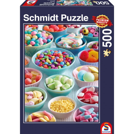 Puzzle Schmidt: Ispită dulce, 500 piese