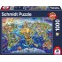 Puzzle Schmidt: Descoperă lumea, 1000 piese