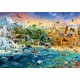 Puzzle Schmidt: Regatul Animalelor, 1000 piese