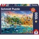 Puzzle Schmidt: Regatul Animalelor, 1000 piese