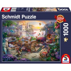 Puzzle Schmidt: Terasă italiană, 1000 piese