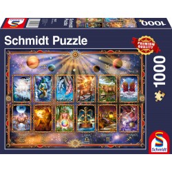 Puzzle Schmidt: Semne zodiacale, 1000 piese