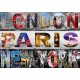 Puzzle Schmidt: Londra, Paris, New York, 1000 piese