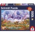 Puzzle Schmidt: Animale la adăpat, 1000 piese