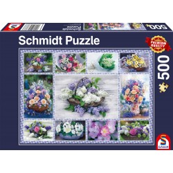 Puzzle Schmidt: Buchet de flori, 500 piese