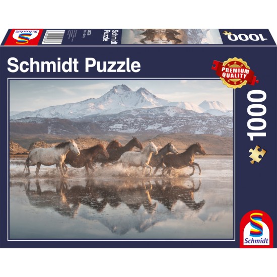 Puzzle Schmidt: Caii în Cappadocia, 1000 piese