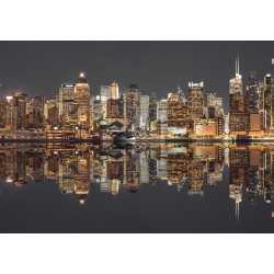Puzzle Schmidt: New York pe timp de noapte, 1500 piese