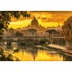 Puzzle Schmidt: Lumina de aur peste Roma, 1000 piese
