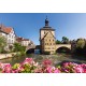 Puzzle Schmidt: Bamberg, Regnitz și Primăria Veche, 1000 piese