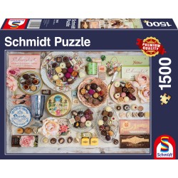 Puzzle Schmidt: Ciocolate nostalgice, 1500 piese