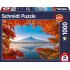Puzzle Schmidt: Magia toamnei pe Muntele Fuji, 1000 piese