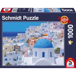 Puzzle Schmidt: Santorini, Insulele Ciclade, 1000 piese
