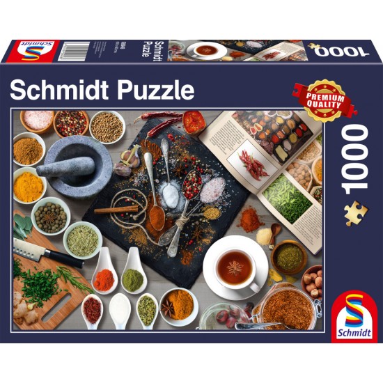 Puzzle Schmidt: Condimente, 1000 piese