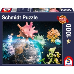 Puzzle Schmidt: Planeta Pământ 2020, 1000 piese
