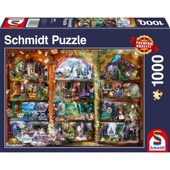 Puzzle Schmidt: Magia basmelor, 1000 piese