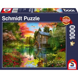Puzzle Schmidt: Moara de apă, 1000 piese