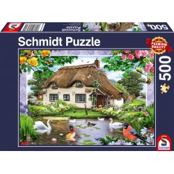 Puzzle Schmidt: Casă romantică la țară, 500 piese