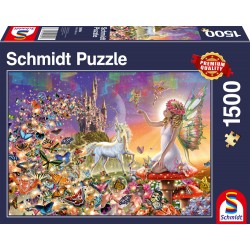 Puzzle Schmidt: Țara zânelor magice, 1500 piese