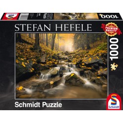 Puzzle Schmidt: Stefan Hefele - Pârâu fabulos, 1000 piese