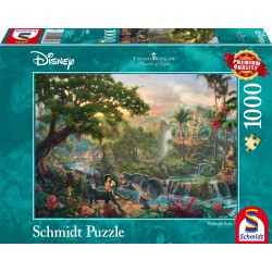 Puzzle Schmidt: Thomas Kinkade - Disney - Cartea Junglei, 1000 piese