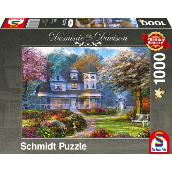 Puzzle Schmidt: Dominic Davison - Conac victorian, 1000 piese