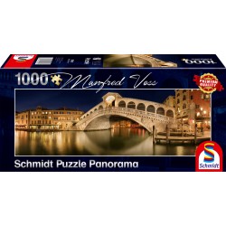 Puzzle Schmidt: Manfred Voss - Podul Rialto, 1000 piese