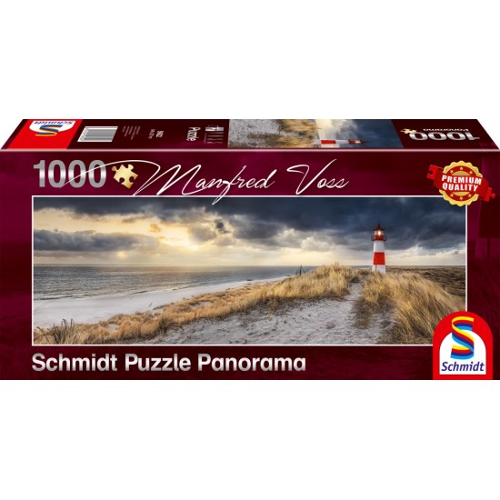 Puzzle Schmidt: Manfred Voss - Far, Sylt, 1000 piese