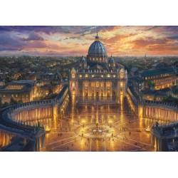 Puzzle Schmidt: Thomas Kinkade - Vaticanul, 1000 piese