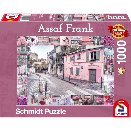 Puzzle Schmidt: Assaf Frank - Călătorie romantică, 1000 piese